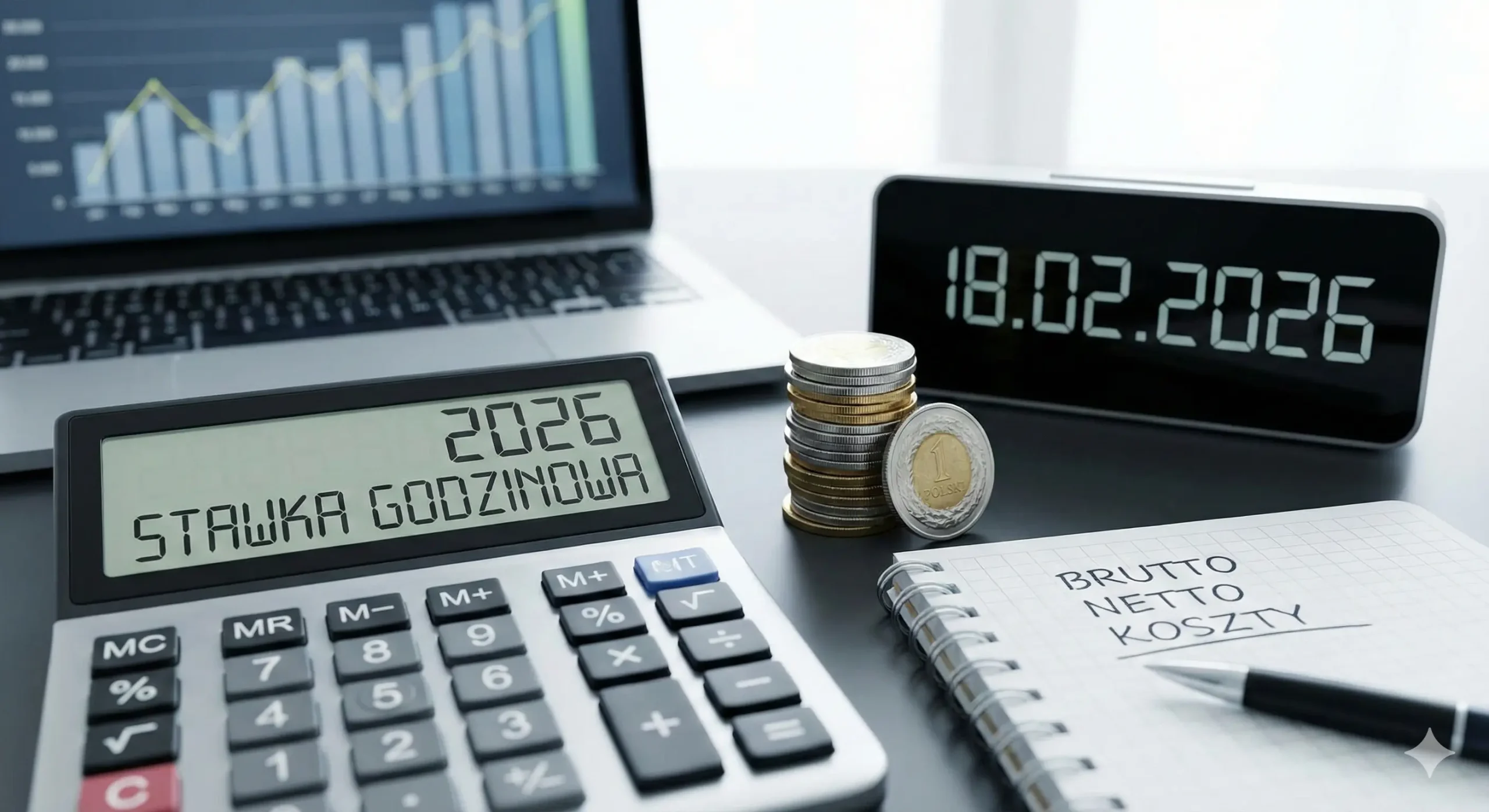 Minimalna stawka godzinowa 2026 roku: Ile musi zapłacić przedsiębiorca? Pułapki w umowach zlecenia